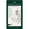 Tradičná ceruzka Faber-Castell 2B, 2H, 3B, 4B, 5B, 6B, 7B, 8B, B, F, H, HB 12 ks