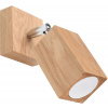 Sollux Lighting Keke nástenná lampa 1x40 W drevená SL.1035