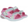 Dievčenské sandále jednorožec ľahké sandále s LED svietiacou podrážkou R30
