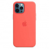 Apple iPhone 12 Pro Max Silicone Case with MagSafe - Pink Citrus MHL93ZM/A