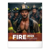 Nástenný kalendár Dreamy Firefighters 2026, 30 x 34 cm
