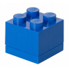 LEGO® Mini box 45x45x42 tmavo modrý