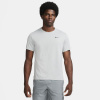 Nike DriFit Miler Running Top Mens Grey Fog M