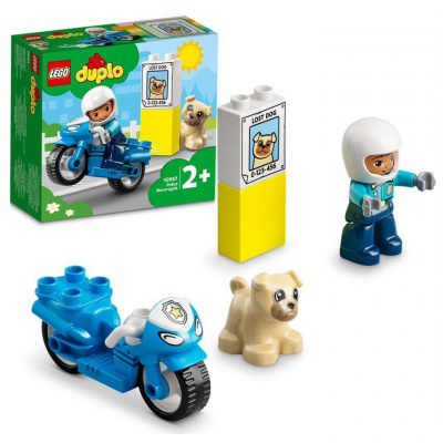 LEGO DUPLO 10967 Policajná motorka