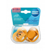 Canpol babies BabiesBoo silikon symmetrical Soother cumlík orange 2 ks