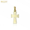Zlatý prívesok Au585/000 14k Krížik hladký lesklý - Rozmer: 2.1
