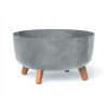 Kvetináč Prosperplast GRACIA LOW 38 cm beton effect
