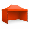 Aga – Nožnicový stánok PARTY, 3 × 4,5 m, oranžový