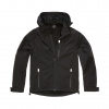 Softshellová bunda Brandit Hurricane Softshell - čierna, S