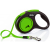 Vodítko FLEXI New Neon M páska 5m/25kg zelené