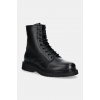 Kožené členkové topánky Calvin Klein LACE UP BOOT W/ ZIP LTH pánske, čierna farba, HM0HM01575 EUR 40