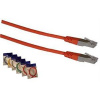 Patch cord FTP cat5e 3M oranžový 1636 - Datacom 5027181536 Patch FTP cat5e, 3m, oranžový