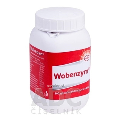 Wobenzym tbl ent (liek.plast.-klin.bal.) 1x800 ks, 4030142015217