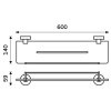 Nimco Regál IXI, 60 cm s UNC X460-X-90