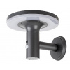 Rabalux Antracitové fasádne solárne LED svietidlo s pohybovým čidlom Alaska 10W IP44 77017