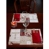 Duniletto - obrúskový obal na príbor bordo (200ks) SUPER CENA