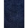 BE Koberec Kolekcia Zen Garden 2401 NAVY – námornícky modrý obdĺžnikový Rozmer: 60x100 cm