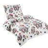 Jahu Dvojdielna posteľná bielizeň Dreamcatcher / 70 x 90 cm / 140 x 200 cm / 100% mikroplyš / polyester / 230 g/m² / biela / farebná