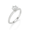 Briliantový prsteň solitaire - biele zlato 22187B/BX Veľkosť: 58