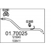Výfukové potrubie MTS 01.70025