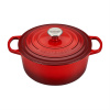 Le Creuset - Liatinový hrniec okrúhly s pokrievkou 26cm/5,3l červený