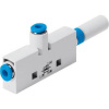 FESTO vákuová sacia tryska VN-05-H-T2-PQ1-VQ1-RO1 193569 QS-4, tlmič hluku Menovitá vzdialenosť 0.45 mm Materiál puzdra POM Tesniaci materiál NBR; 193569