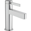 HANSGROHE Finoris páková umývadlová batéria s odtokovou súpravou Push-Open, výška výtoku 92 mm, chróm, 76010000