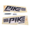 ROCK SHOX 11.4018.105.010 - ROCKSHOX AM DECAL PIKE ULT 27/29 GBLK/SIL