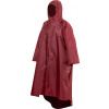 Pláštěnka TREKMATES Deluxe Poncho zip červená