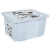 Keeeper Box Mickey Mouse love 24l modrá