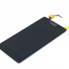 Lenovo A6000 - LCD displej + dotyková vrstva, dotykové sklo, dotyková doska - Čierna - OEM