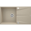 Deante Corio, 1-komorový granitový drez 860x500x216mm, piesková, DEA-ZRC_711A