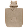 BIBS Kangaroo Froté pončo z BIO bavlny Varianta: Vanilla