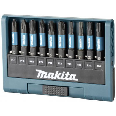 Makita Impact Black Bit-Set 10-tlg E-12011 sada bitů