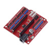 IO Shield pre Arduino Nano - červený