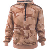 CRV CRAMBE / Maskáčová mikina / klokanka s kapucňou - hnedá camouflage XL