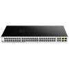 D-Link DGS-1210-52 52-port Gigabit Smart+ Switch, 48x GbE, 4x RJ45/SFP, fanless DGS-1210-52/E