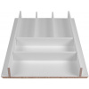 ELLETIPI Príborník Elletipi Wood Line do zásuvky 45 cm, biely, PLC M50045 18