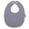 Mušelínový detský podbradník New Baby grey -