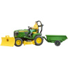 Bruder 62104 Zahradní traktor John Deere s figurkou