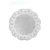 Wimex Dekoračná krajka okrúhla biela priemer 24cm, 100 ks