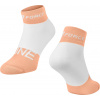 ponožky FORCE ONE, oranžovo-bílé Velikost: L-XL/42-47