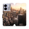 Flipové pouzdro Mobiwear - Xiaomi POCO M7 Pro 5G - M138P New York (Knížkové flip pouzdro, obal, kryt na mobil Xiaomi POCO M7 Pro 5G - M138P New York, materiál Umělá kůže + TPU - ochrana 360°, stojánek