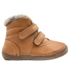 Froddo Froddo Paix Winter cognac – zimné barefoot topánky Veľkosť: 29