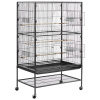 Vevor Klietka pre vtáky 800×520×1320 mm, kovová, s bidlami, výsuvný podnos YTSNL311204ILMB1R001V0