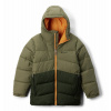 Columbia Arctic Blast 2 Jacket Chlapčenská Bunda Farba: Stone Green Greenscape, Veľkosť: XXS 2089721397