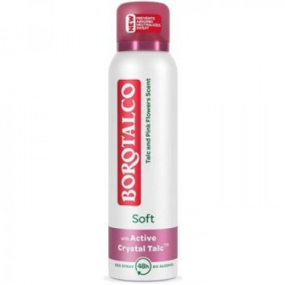 Borotalco Soft Talk & Pink Flowers dezodorant v spreji 150 ml