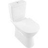 VILLEROY & BOCH ViCare WC misa kombi (zvýšená) s hlbokým splachovaním bez vnútorného okraja, zadný odpad, 360 x 710 mm, biela alpská, 4620R001