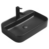 Mexen Sofia umývadlo na dosku 60 x 40 cm, čierna mat - 22156085