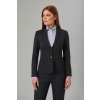 Dámske sako Edition Tailored Fit Brook Taverner - Bežná dĺžka, Veľkosť 52, Farba Uhľovo sivá